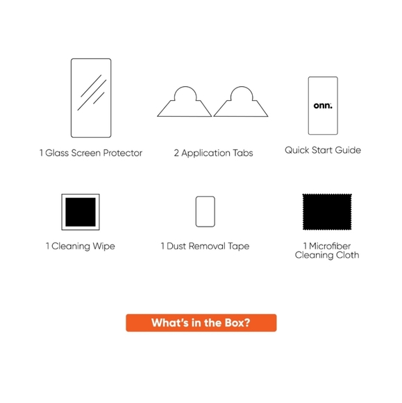 Protect Onn. glsss screen protector NWT - Picture 7 of 7